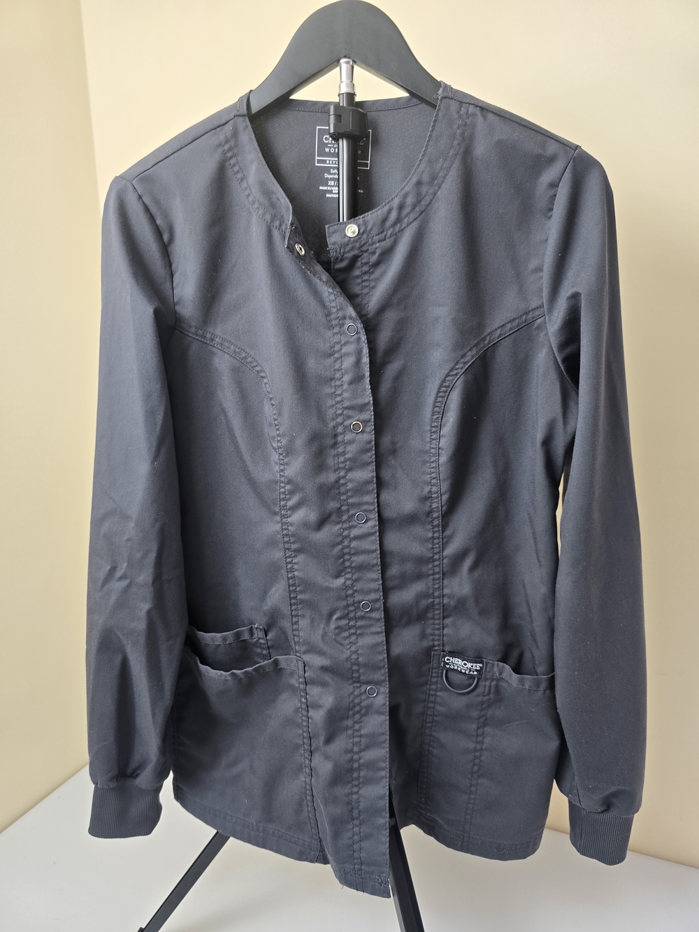 Cherokee Women's Utility Jacket in Black